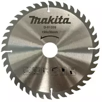 Pjovimo diskas medienai MAKITA 190x30x1,6mm 40T 19°