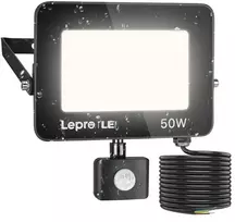 LEPRO 340006-DW-EU 50W 5000K IP65 LED prožektorius su judesio sensoriumi