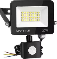 LEPRO 340013-DW-EU 20W 2000 lm 5000 K IP65 LED prožektorius su judesio davikliu