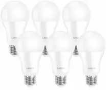 LEPRO 100080-DW-EU-6 LED Bulb, E27, A60, 13W (100W), 1521 lm, 6500K, 180°, 6-pack