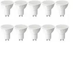 LEPRO 200081-WW-EU-10 GU10 LED lemputė, 4,5 W (50 W), 345 lm, 2700 K, 100°, 10 vnt.