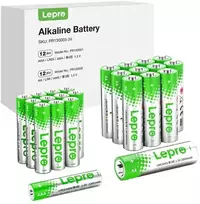 LEPRO 130003-24 AA/AAA Alkaline Batteries, 24-Pack