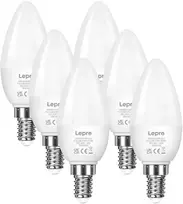LEPRO 600059-WW-EU-6 E14 LED lemputė, žvakės formos, 4.2W (40W), 470 lm, 2700K, E klasė