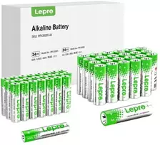 LEPRO 130003-48 AA/AAA Alkaline Batteries, 48-Pack