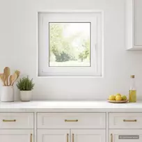 Bendras lango vidinis atspalvis baltas RISOR 70 x 70 cm