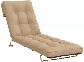 Saulės gultų pagalvė VIANEN 100% poliesteris Smėlio