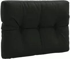 Pallet atlošas VIANEN 100% poliesteris Juoda 70 x 50 x 12 cm