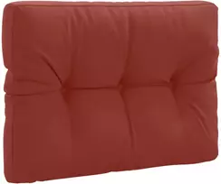 Pallet atlošas VIANEN 100% poliesteris Raudona 70 x 50 x 12 cm