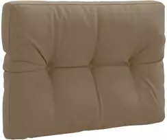 Pallet atlošas VIANEN 100% poliesteris Taupe 70 x 50 x 12 cm