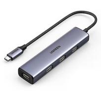 Ugreen USB Type-C HUB - 4× USB 3.2 Gen 1 Silver 20841-ugreen