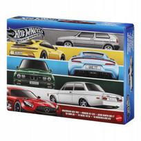 HOT WHEELS šešių europietiškų automodeliukų rinkinys