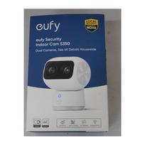 Anker Eufy SALE OUT.  Security Indoor Cam S350, White |  Security Indoor Camera | S350 | 24 month(s) | op | Wide-Angle Lens | Micro SD, Max. 128GB | UNPACKED, MISSING POSITIONING STICKER | T8416321SO | 2000001427019