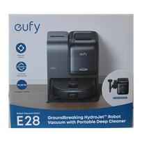 Anker Eufy SALE OUT.  Robot Vacuum Cleaner Omni E28, Black |  Robot Vacuum Cleaner | Omni E28 | Wet&Dry | Dust capacity 3 L | 20000 Pa | Black | DAMAGED PACKAGING, MISSING INNER PACKAGING (BAGS). ITEM IS USED, DIRTY, WET AND SCRATCHED. NOT F | T2352G11SO | 2000001433416