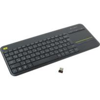 LOGITECH Wireless Touch Keyboard k400 Plus - INT BLACK | 920-007145