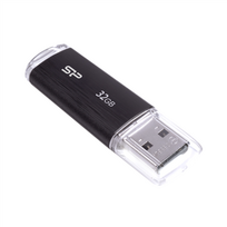 Silicon Power | Ultima U02 | 32GB | USB Type-A | Black | SP032GBUF2U02V1K