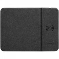CANYON MP-W5, Mouse Mat with wireless charger, Input 5V/2A,9V2A Output 5W/7.5W/10W, 324*244*6mm, USB Type C cable length 1m, Black, 220g | CNS-CMPW5