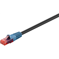 Goobay | CAT 6 Outdoor-patch cable, U/UTP | 94393 | Black RJ45 male (8P8C) | RJ45 male (8P8C)