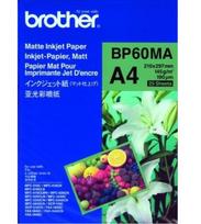 BROTHER MATTE INKJET PAPER A4 (25SH) | BP60MA