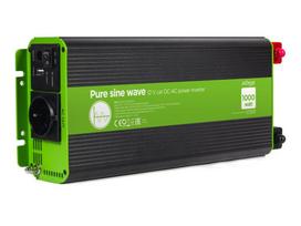 ENERGENIE 12 V Pure sine wave car DC-AC | EG-PWC-PS1000-01