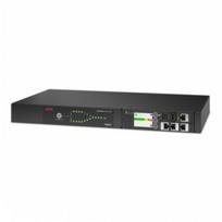 APC ATS NETSHELTER RACK AUTOMATIC TRANSFER SWITCH, 1U, 16A, 230V, 2 C20 IN, 8 C13, 1 C19 OUT, 50/60HZ | AP4423A