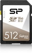 Silicon Power memory card SDXC 512GB Superior Pro UHS-II | SP512GBSDXJV6V10