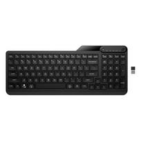 HP 475 Wireless Silent Keyboard - Dual-Mode, Spill-resistant, Sanitizable, Programmable - Black - US ENG | 7N7B9AA#ABB