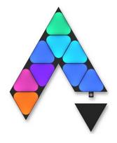 Nanoleaf Shapes Black Mini Triangles Expansion Pack (10 panels) | NL48-1101TW-10PK