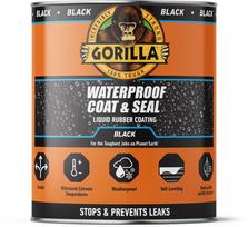 Gorilla sealant Waterproof Coat & Seal 946ml, black | 114558