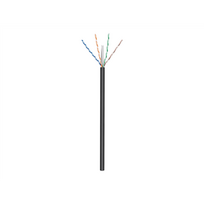 Goobay Outdoor Network Cable | CAT 6 U/UTP | AWG 24/1 | Cable length: 100 m | Black | 77625