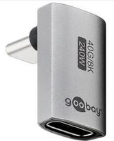 Goobay USB-C Adapter Vertical 90° Long, USB4 | 74442