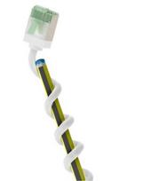 Goobay 74357 Ultra-Flexible CAT 8.1 Patch Cable, Slim, U/FTP, 0.15 m, White | Goobay