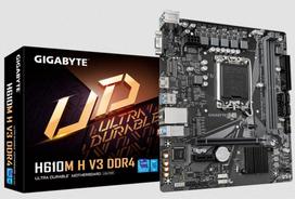 Mainboard|GIGABYTE|Intel H610|LGA1700|Micro-ATX|Memory DDR4|Memory slots 2|1xPCI-Express 3.0 1x|1xPCI-Express 4.0 16x|1xM.2|1x15pin D-sub|1xHDMI|4xUSB 2.0|2xUSB 3.2|1xPS/2|1xRJ45|3xAudio port|H610MHV3DDR4 | H610M H V3 DDR4
