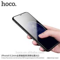 hoco. 0.2mm Full screen curved surface (A2) Screen protector, Apple, iPhone 7 Plus/8 Plus, HD Tempered glass, Black | 6957531075189
