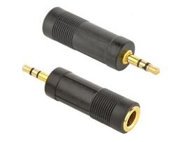 Cablexpert 6.35 mm female to 3.5 mm male audio adapter | A-6.35F-3.5M