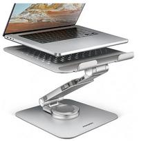 AXAGON STND-LR ALU HQ ROTATING massive stand for 10''-16'' laptops, many adjustable angles
