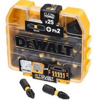 DEWALT DT70555T-QZ Extreme FLEXTORQ 25pc Set PH2 25mm in Small Bulk Storage Case