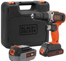 BLACK & DECKER | Cordless Drill/Driver with  2.0 Ah/4.0 Ah Battery | BCD003MEM2K-QW | 18 V | 2.0/4.0 Ah | Lithium