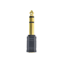 Cablexpert | 6.35 mm to 3.5 mm stereo audio adapter plug | A-6.35M-3.5F | 6.35 mm (M) | 3.5 mm (F)