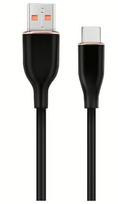 GEMBIRD Premium silicon Type-C USB | CC-USB2S-AMCM-1.5M-BK