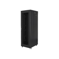 Lanberg | Rack cabinet 19" free-standing 42U/800x800 (flat pack) with mesh door | FF01-8842-23B | Black