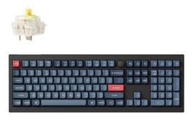 Keychron V6 Max RGB - US Layout - Hot-Swappable Gateron Jupiter Brown Wireless Keyboard | V6M-D4