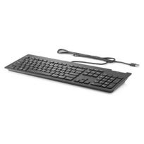 HP Slim v2 USB Wired Keyboard - Smartcard - Black - ESTONIAN | A71J9AA#ARK