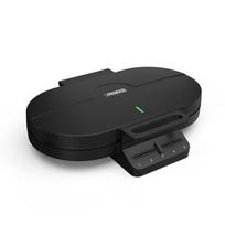 Princess Waffle Maker | 132384 | 1200 W | Number of pastry 10 | Heart shaped | Black | 01.132384.01.001