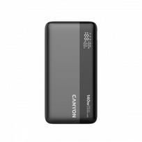 CANYON Power Bank PB-240, 25000mAh PD140W display power bank,Size160.0x82x27 mm Weight 508+-10g, Dark Grey | CNS-CPB240