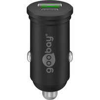 Goobay Dual-USB Car Fast Charger USB-C PD (Power Delivery), 45 W | 61739