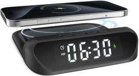 SBS alarm clock + wireless charger 15W | TEWIRCLOCK