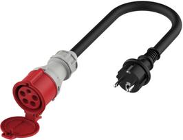 Platinet EV adapter CEE 32A (F) - Schuko 16A (M) (EV_A22C35S) | 46336