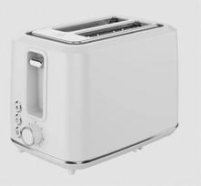 AENO TS1W Electric Toaster, 920-1080W, 2 Slots, 7 Levels, White | ATS0001W