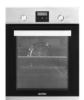 Simfer Oven | 4207BERIM.1 | 47 L | Multifunctional | Manual | Pop-up knobs | Height 54.1 cm | Width 45 cm | Stainless Steel
