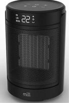 Mill FH1500BLACK | Ceramic fan heater | 1500 W | Suitable for rooms up to 22 m² | Black
